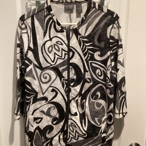 Women’s ADDITIONS by Chico’s Zip-Up Jacket - Size 2